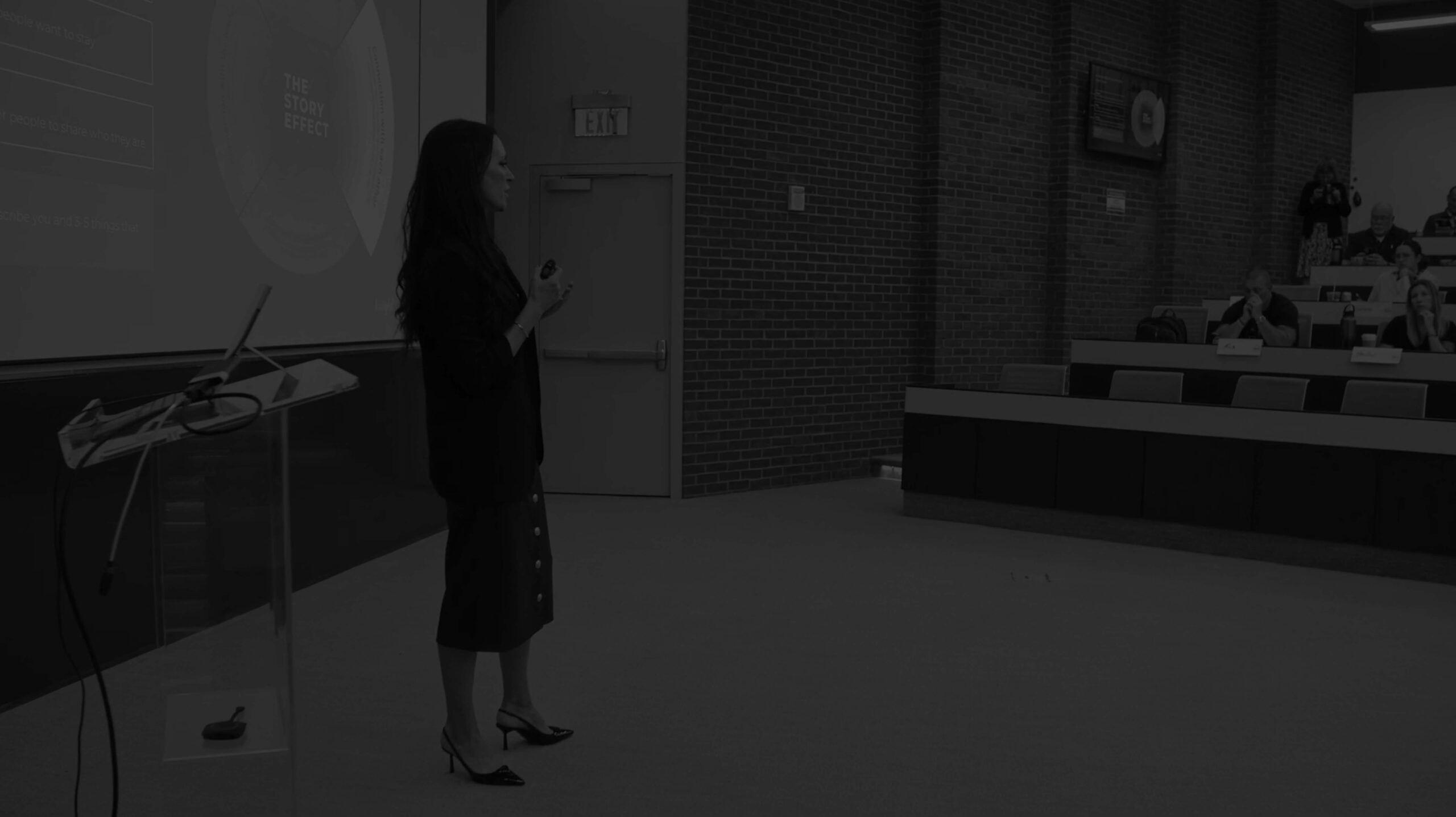 Danielle speaking